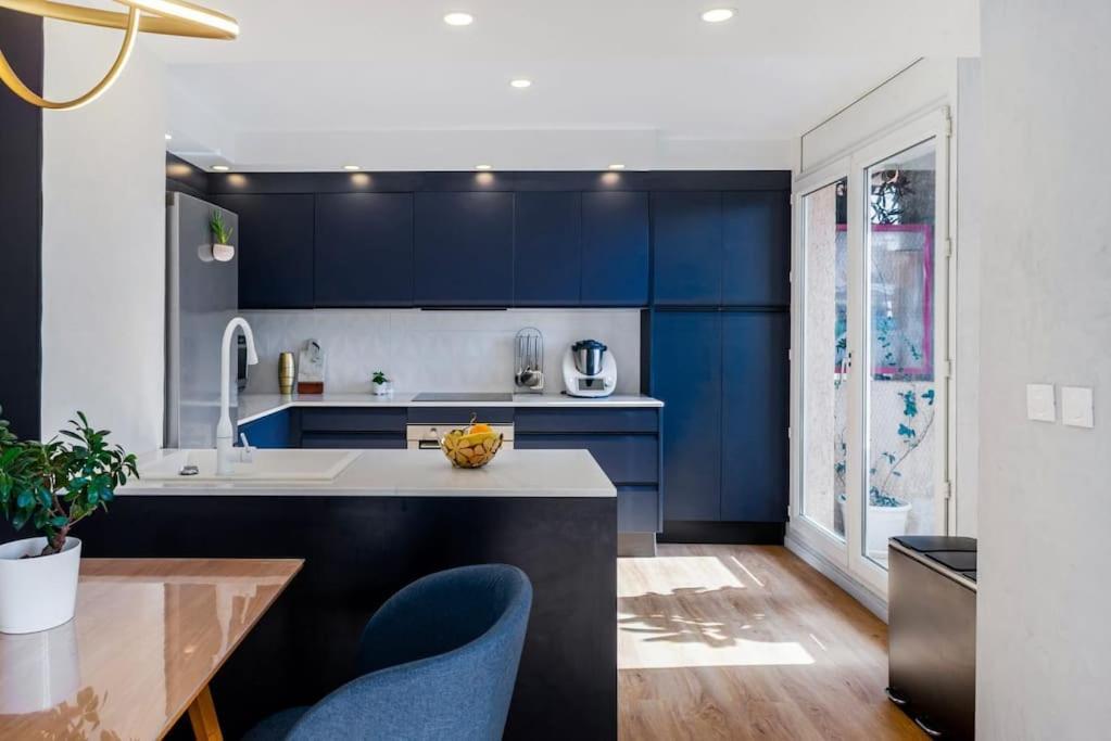 T3 Le Designer 4E-Terrasse-Climatisation & Netflix Apartment Marsilia Exterior foto
